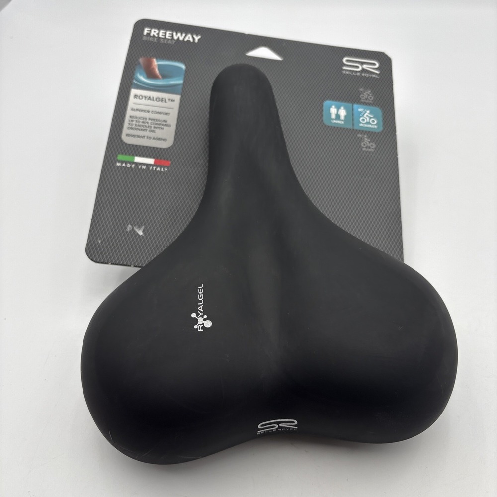 Selle Royal Premium Series FreeWay Bike Seat Ergo RoyalGel Italy Unisex Comfort